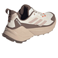 adidas zapatilla trekking mujer TERREX TRAILMAKER 2.0 BLANCO vista trasera
