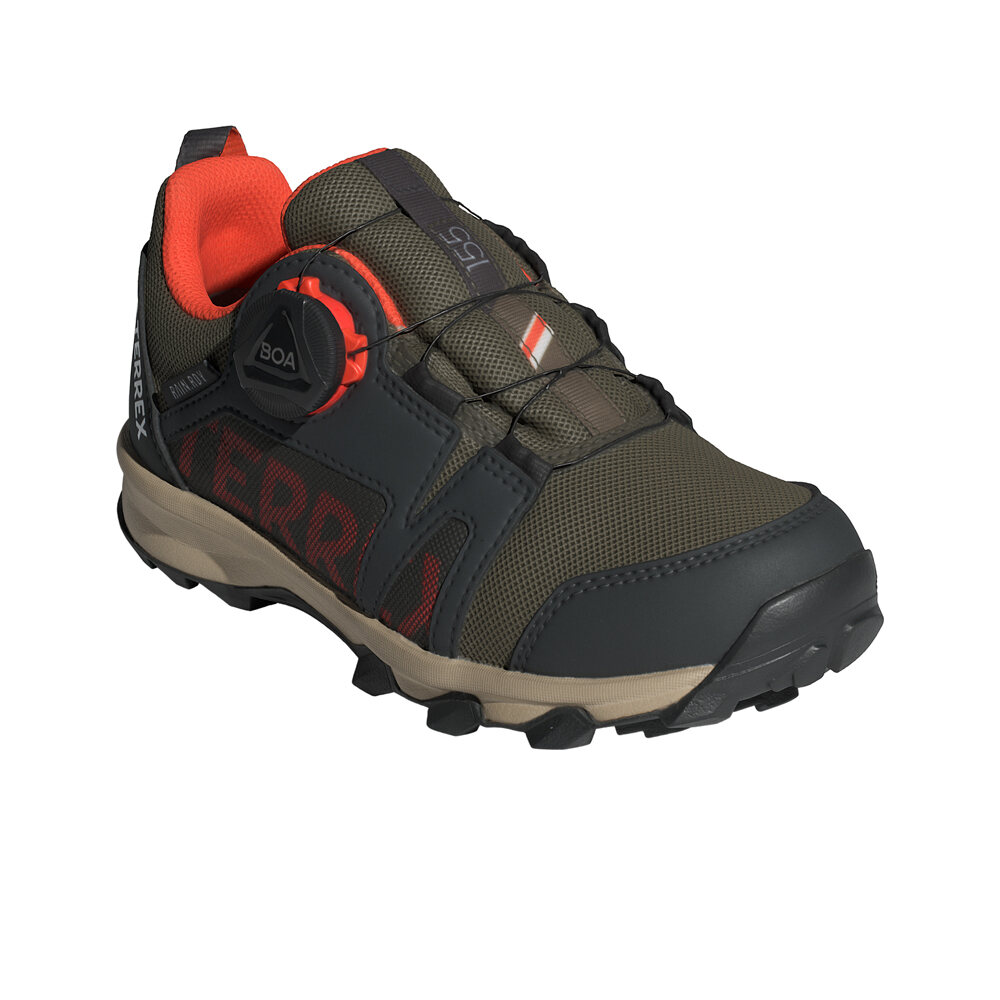 adidas zapatilla trekking niño TERREX AGRAVIC BOA R.RDY VERDE lateral interior
