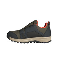 adidas zapatilla trekking niño TERREX AGRAVIC BOA R.RDY VERDE puntera