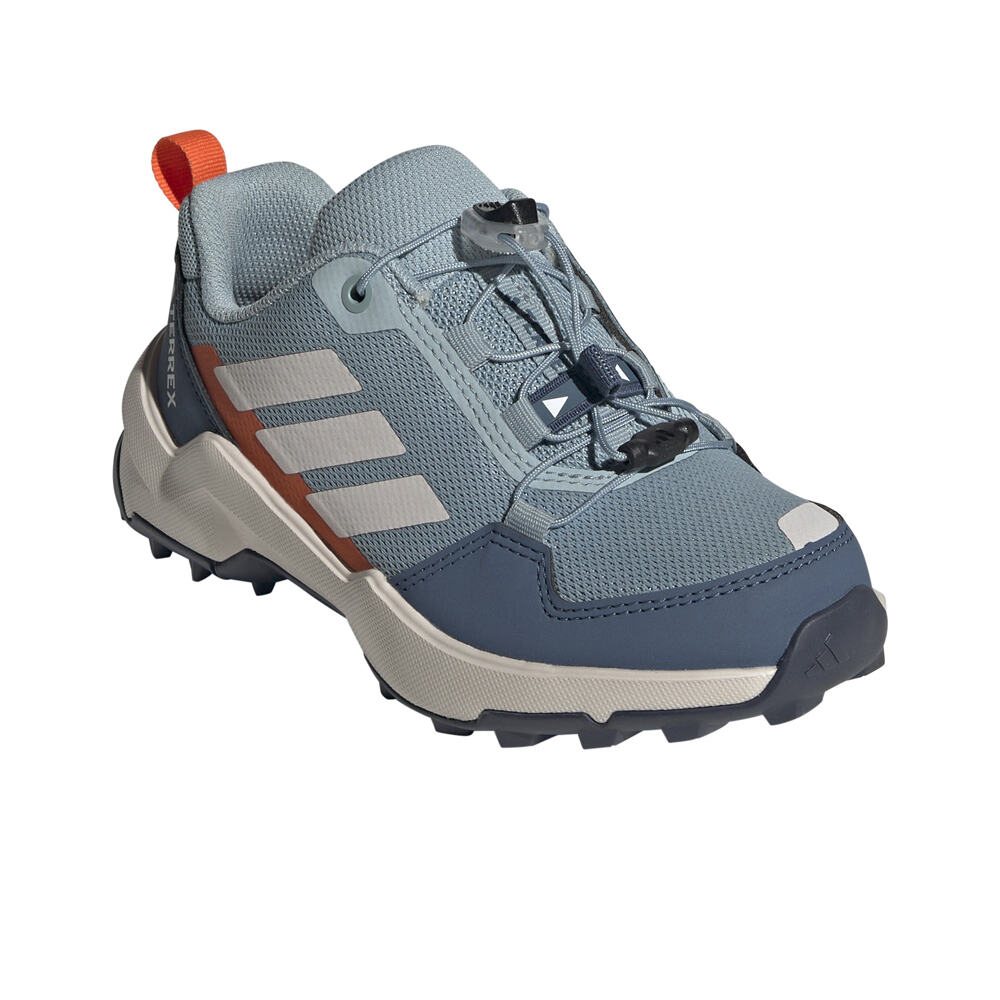 adidas zapatilla trekking niño TERREX AX4S SL NARANJA lateral interior