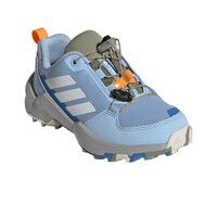 adidas zapatilla trekking niño TERREX AX4S SPEED LACING AZUL lateral interior