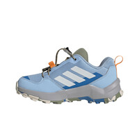 adidas zapatilla trekking niño TERREX AX4S SPEED LACING AZUL puntera