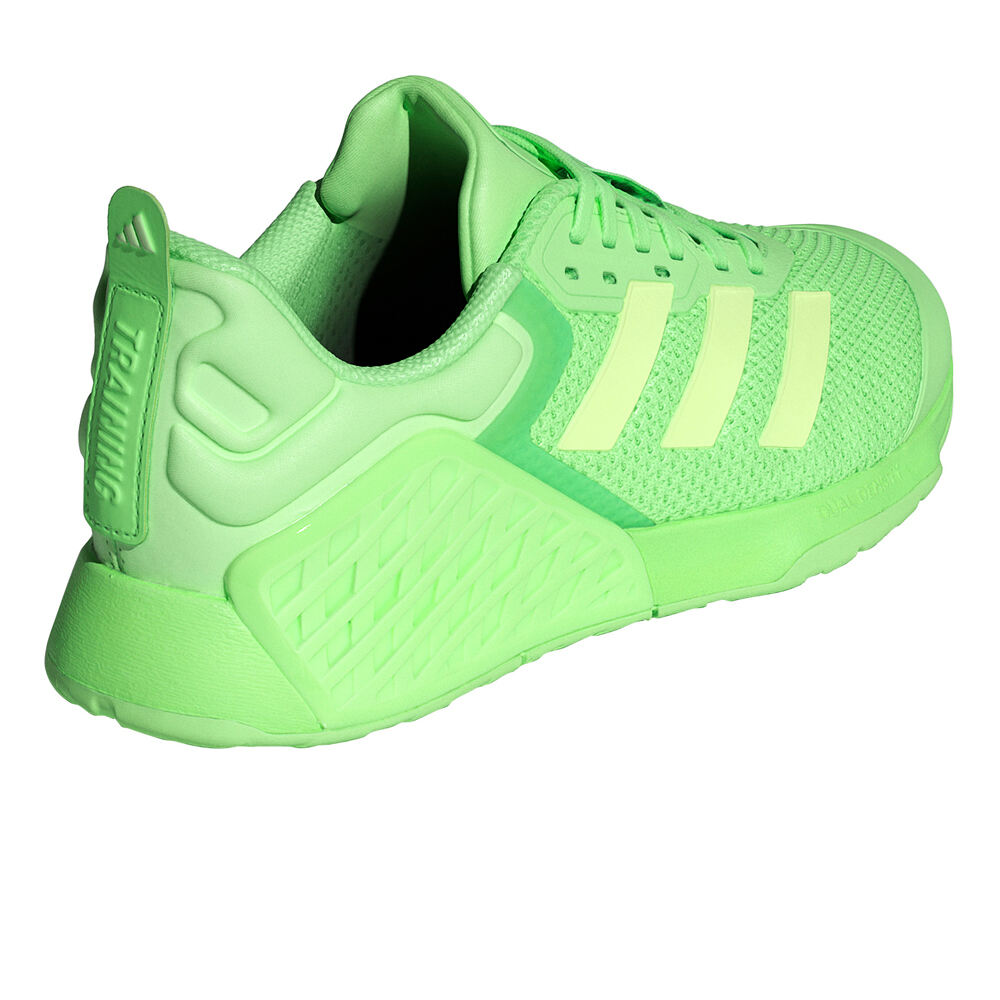 adidas zapatillas fitness mujer adidas DROPSET 3 VERDE vista trasera