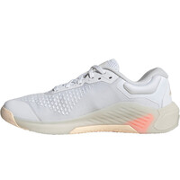 adidas zapatillas fitness mujer DROPSET 4 POWER BLANCO puntera