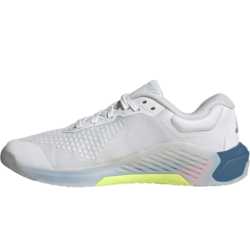 adidas zapatillas fitness mujer DROPSET 4 POWER TRAINER BLANCO puntera