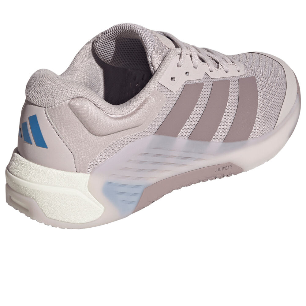 adidas zapatillas fitness mujer DROPSET 4 ROSA vista trasera