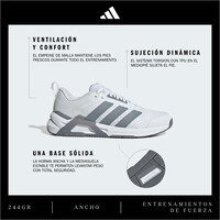 adidas zapatillas fitness mujer DROPSET CONTROL BLANCO 06