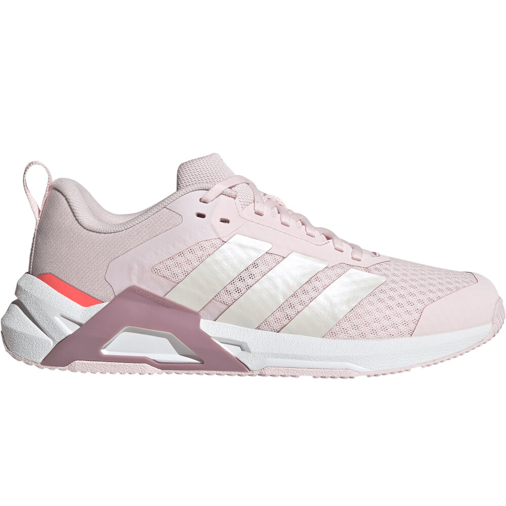 adidas zapatillas fitness mujer DROPSET CONTROL MARRON lateral exterior