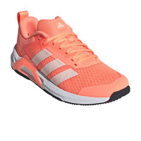 adidas zapatillas fitness mujer DROPSET CONTROL NARANJA lateral interior