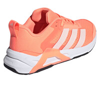 adidas zapatillas fitness mujer DROPSET CONTROL NARANJA vista trasera