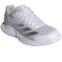 adidas Zapatillas Padel Mujer COURTQUICK PADEL BLANCO lateral interior