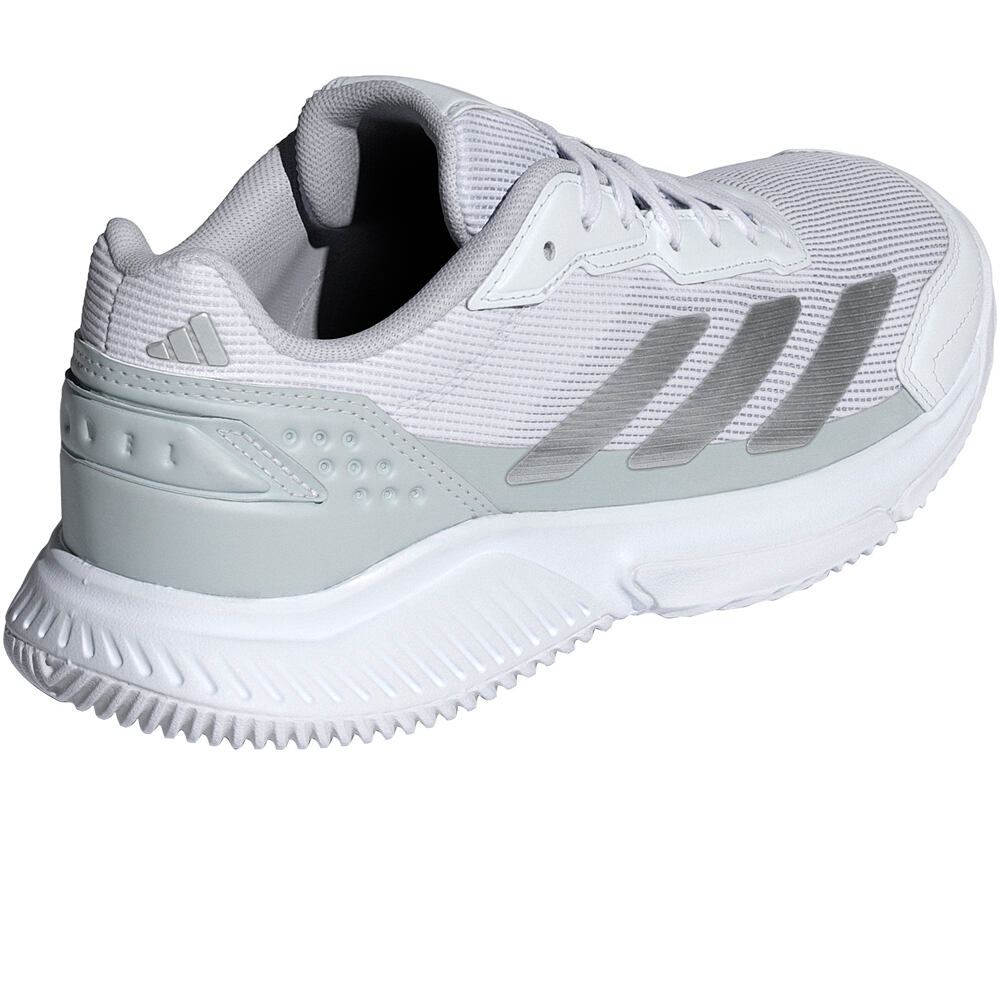 adidas Zapatillas Padel Mujer COURTQUICK PADEL BLANCO vista trasera