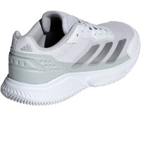 adidas Zapatillas Padel Mujer COURTQUICK PADEL BLANCO vista trasera