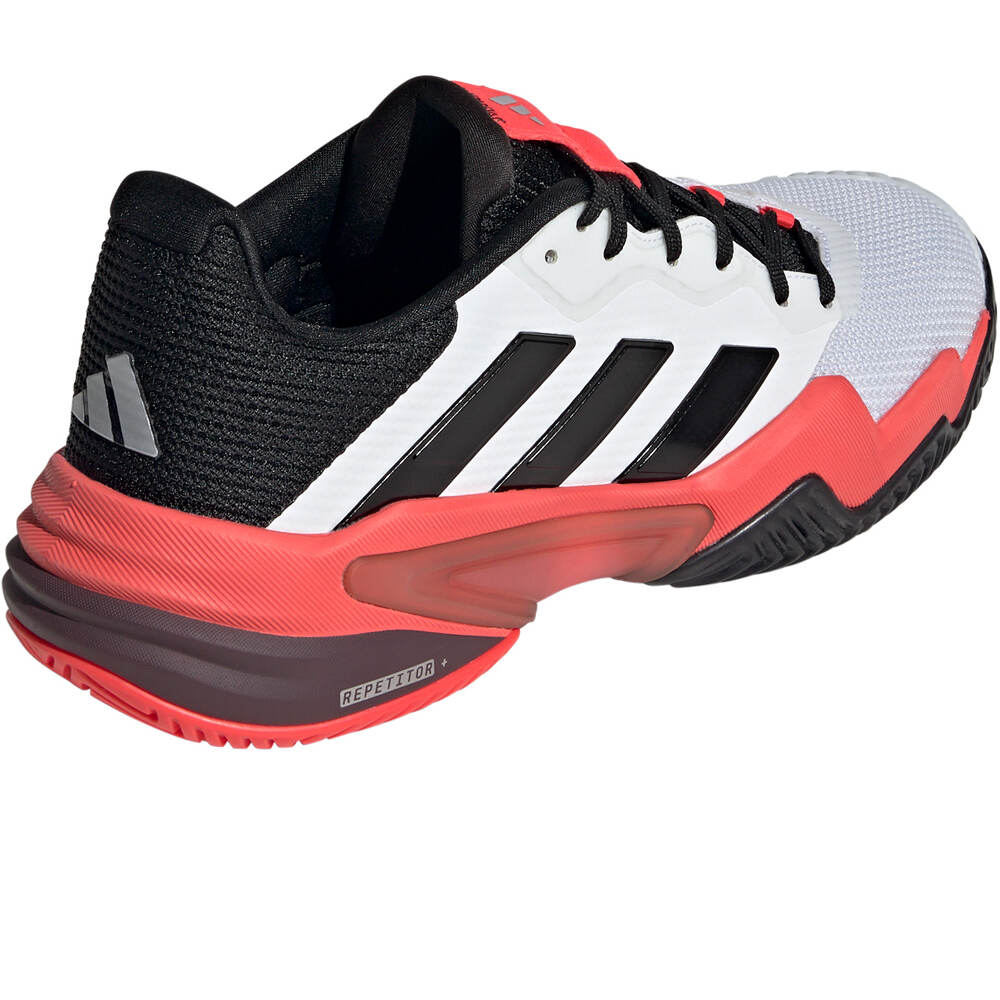 adidas Zapatillas Tenis Hombre BARRICADE 13 BLANCO vista trasera