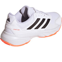 adidas Zapatillas Tenis Hombre COURTJAM CONTROL 3 BLANCO vista trasera