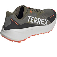adidas zapatillas trail hombre TERREX AGRAVIC 3 VERDE vista trasera