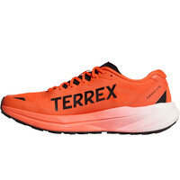 adidas zapatillas trail hombre TERREX AGRAVIC LITE NARANJA puntera