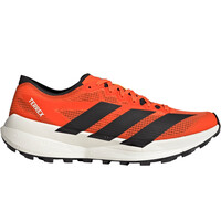 adidas zapatillas trail hombre TERREX AGRAVIC SPEED 2 NARANJA lateral exterior