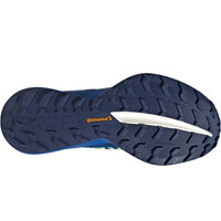 adidas zapatillas trail hombre TERREX AGRAVIC SPEED ULTRA 2 AZUL vista superior