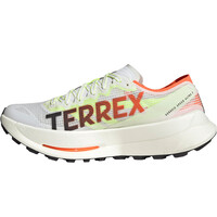 adidas zapatillas trail hombre TERREX AGRAVIC SPEED ULTRA 2 BLANCO puntera