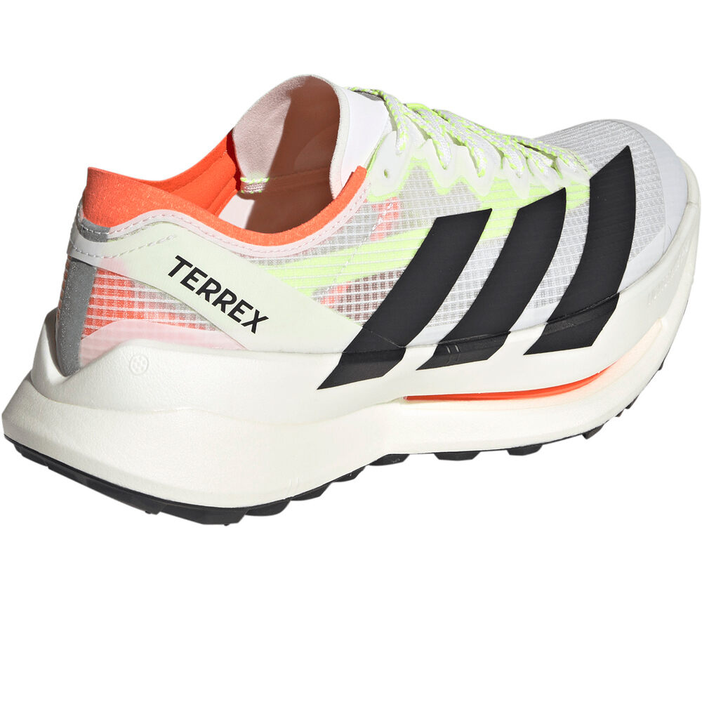 adidas zapatillas trail hombre TERREX AGRAVIC SPEED ULTRA 2 BLANCO vista trasera