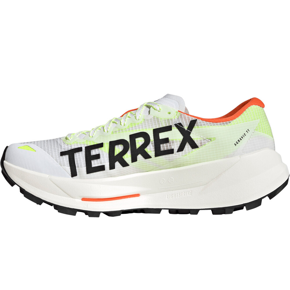 adidas zapatillas trail hombre TERREX AGRAVIC TT BLANCO puntera
