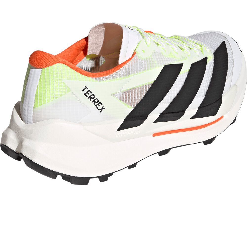 adidas zapatillas trail hombre TERREX AGRAVIC TT BLANCO vista trasera