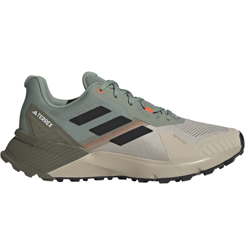 adidas zapatillas trail hombre TERREX SOULSTRIDE VERDE lateral exterior