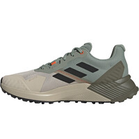 adidas zapatillas trail hombre TERREX SOULSTRIDE VERDE puntera