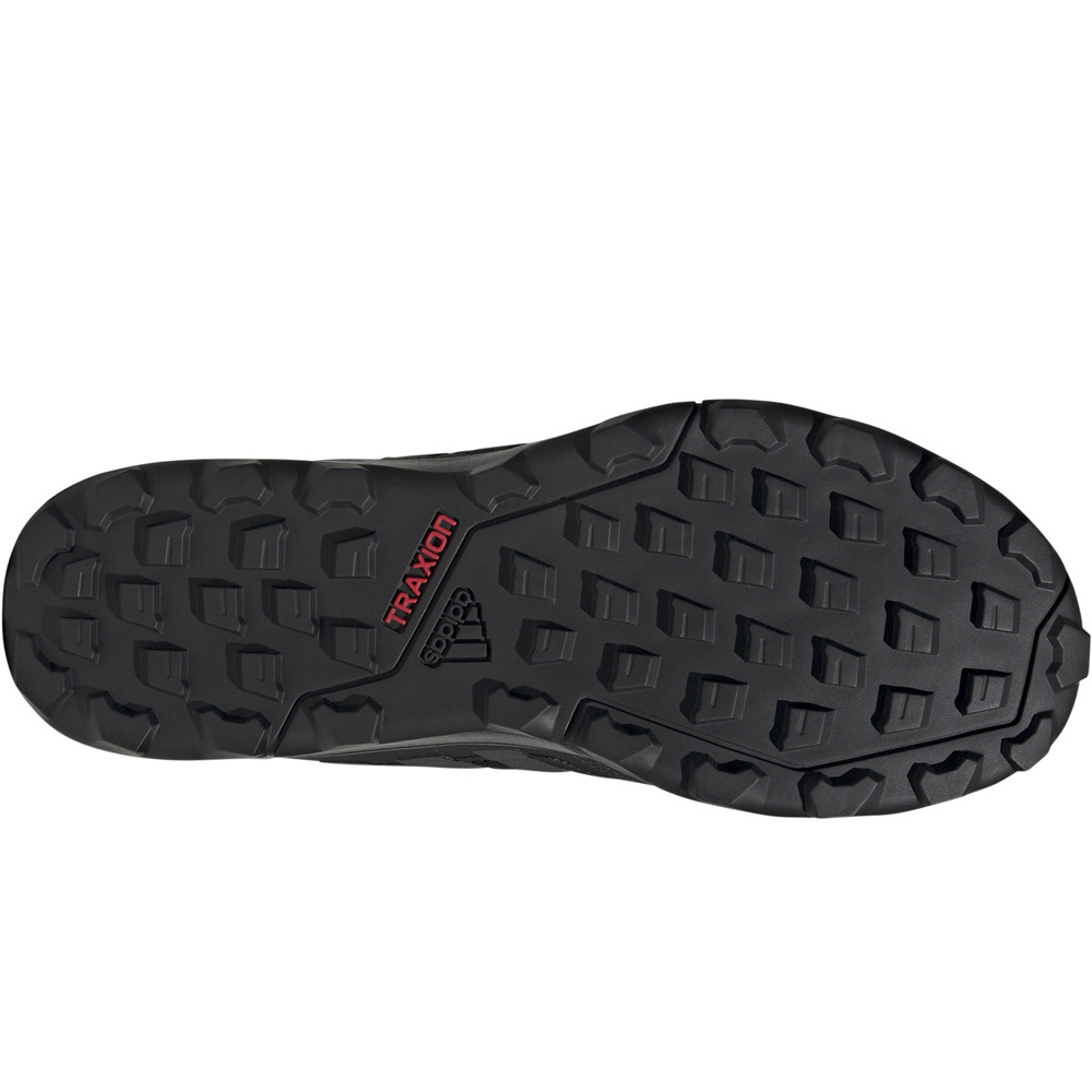 adidas zapatillas trail hombre TERREX TRACEROCKER 2 GORE-TEX NEGRO vista superior