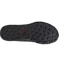 adidas zapatillas trail hombre TERREX TRACEROCKER 2 GORE-TEX NEGRO vista superior