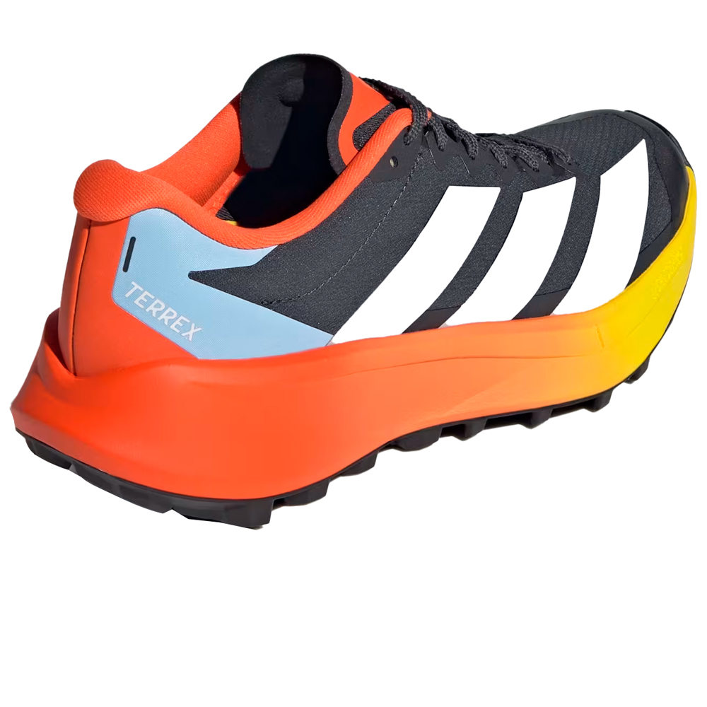 adidas zapatillas trail mujer TERREX AGRAVIC 4 GRIS vista trasera