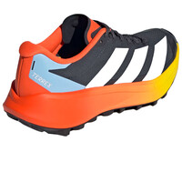 adidas zapatillas trail mujer TERREX AGRAVIC 4 GRIS vista trasera