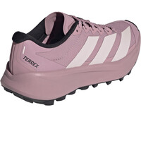 adidas zapatillas trail mujer TERREX AGRAVIC 4 MORADO vista trasera