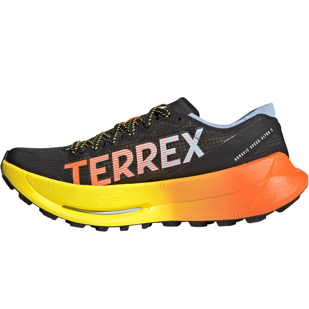 adidas zapatillas trail mujer TERREX AGRAVIC SPEED ULTRA 2 NEGRO puntera
