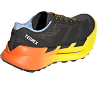 adidas zapatillas trail mujer TERREX AGRAVIC SPEED ULTRA 2 NEGRO vista trasera