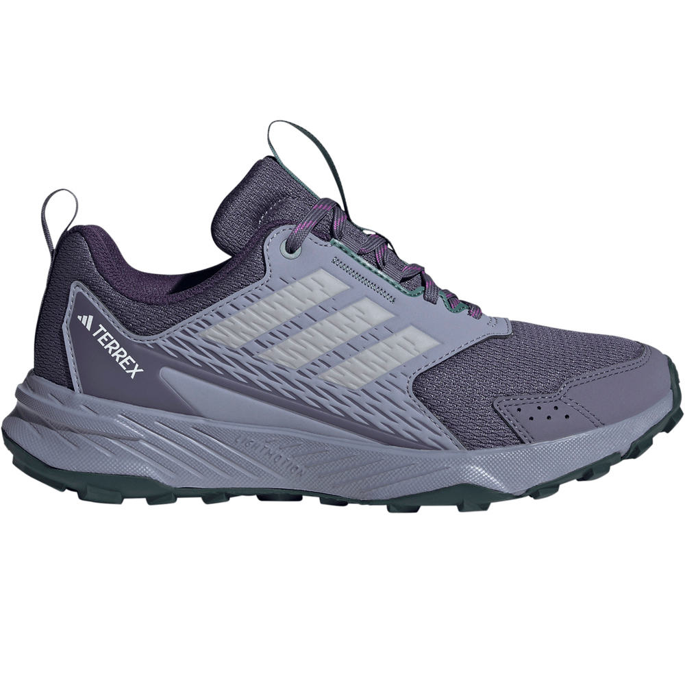 adidas zapatillas trail mujer TERREX TRACEFINDER 2 MORADO lateral exterior