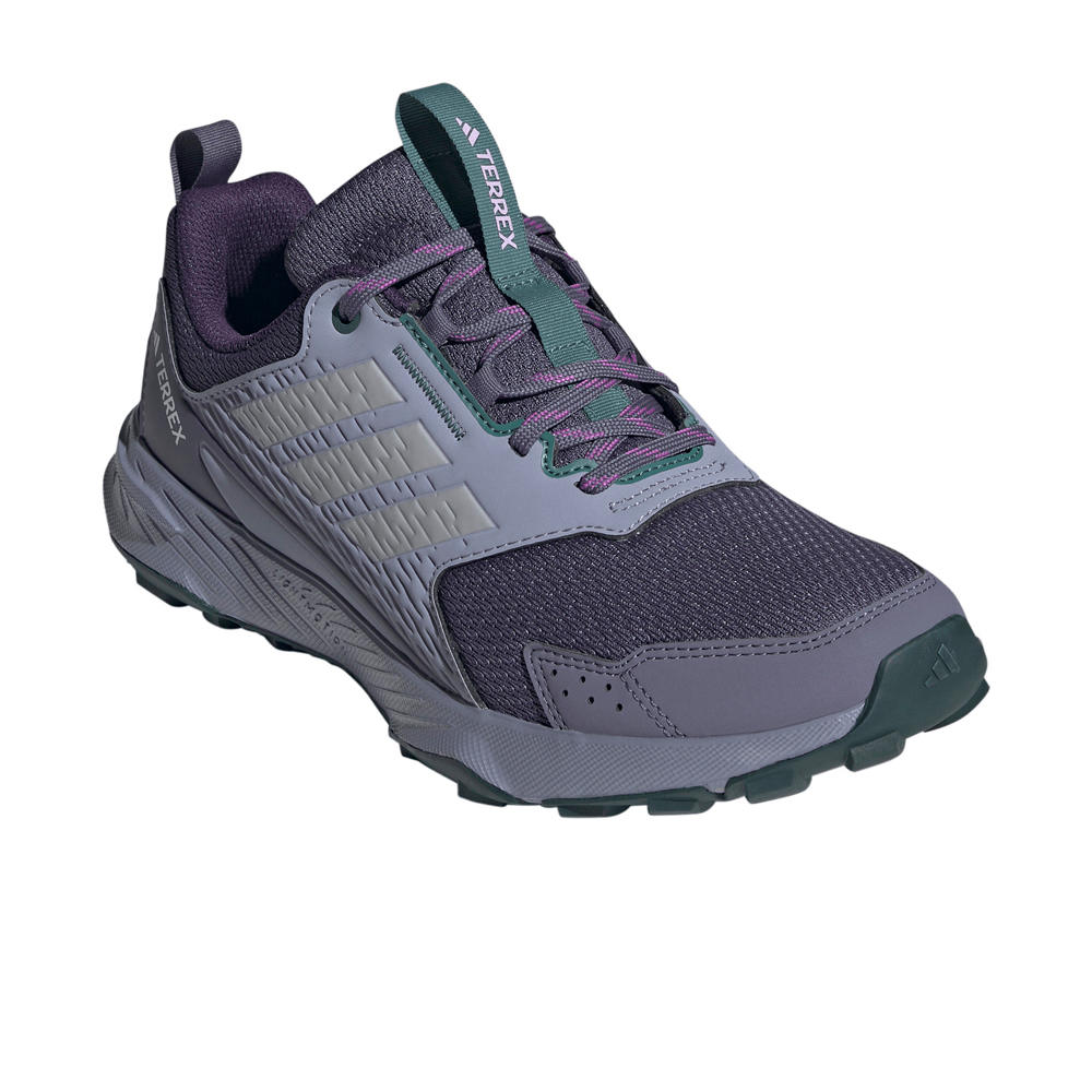 adidas zapatillas trail mujer TERREX TRACEFINDER 2 MORADO lateral interior