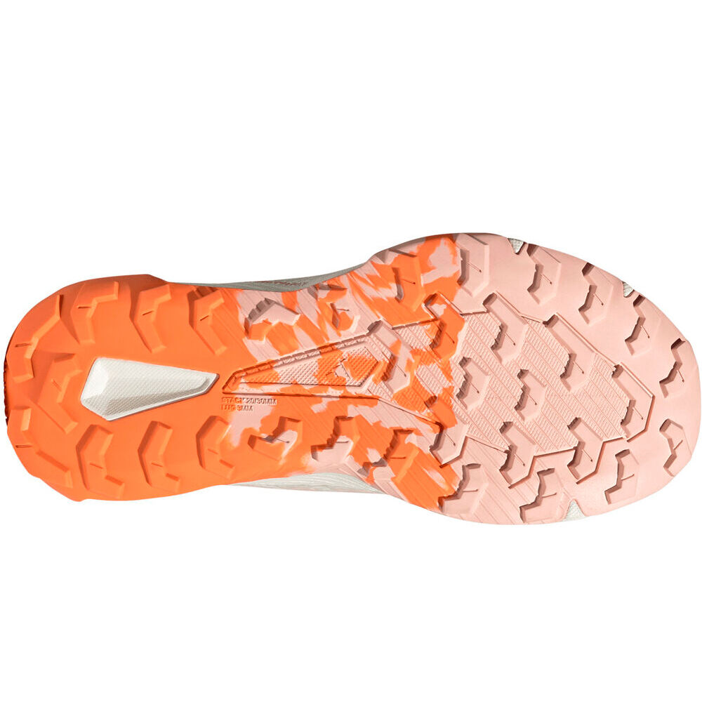 adidas zapatillas trail mujer TERREX TRACEFINDER 2 NARANJA vista trasera