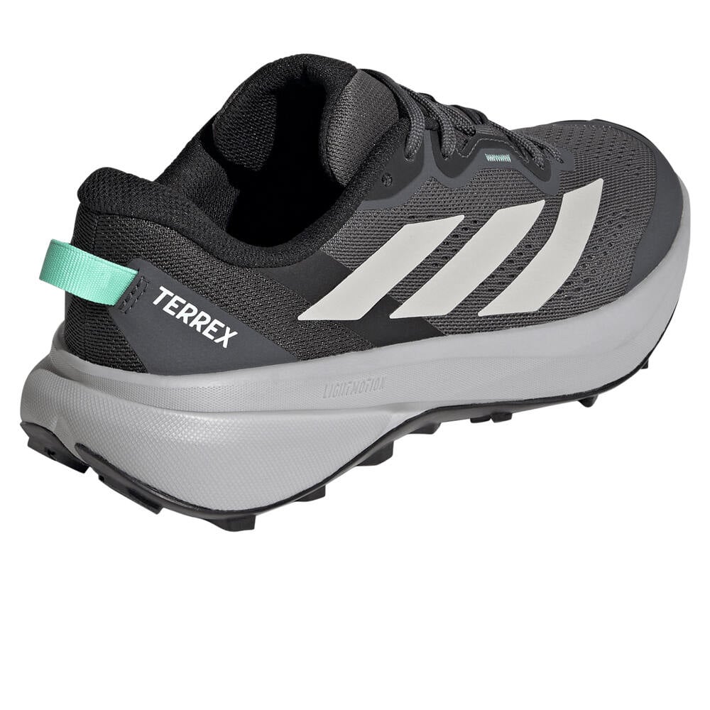 adidas zapatillas trail mujer TERREX TRACEFINDER PLUS GRIS vista trasera