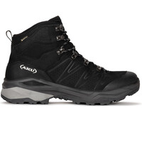 Aku bota montaña cuero hombre ADAPTA NBK GORE-TEX NEGRO lateral exterior