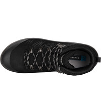 Aku bota montaña cuero hombre ADAPTA NBK GORE-TEX NEGRO vista superior