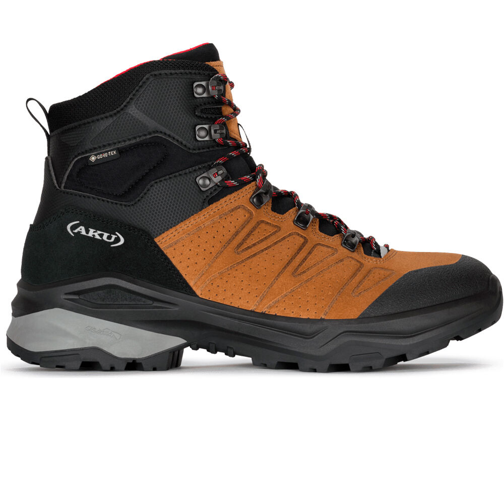 Aku bota montaña cuero hombre ADAPTA SD GORE-TEX MARRON lateral exterior