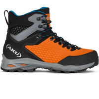Aku bota montaña cuero hombre ALTERRA II GORE-TEX NARANJA lateral exterior