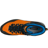 Aku bota montaña cuero hombre ALTERRA II GORE-TEX NARANJA vista superior