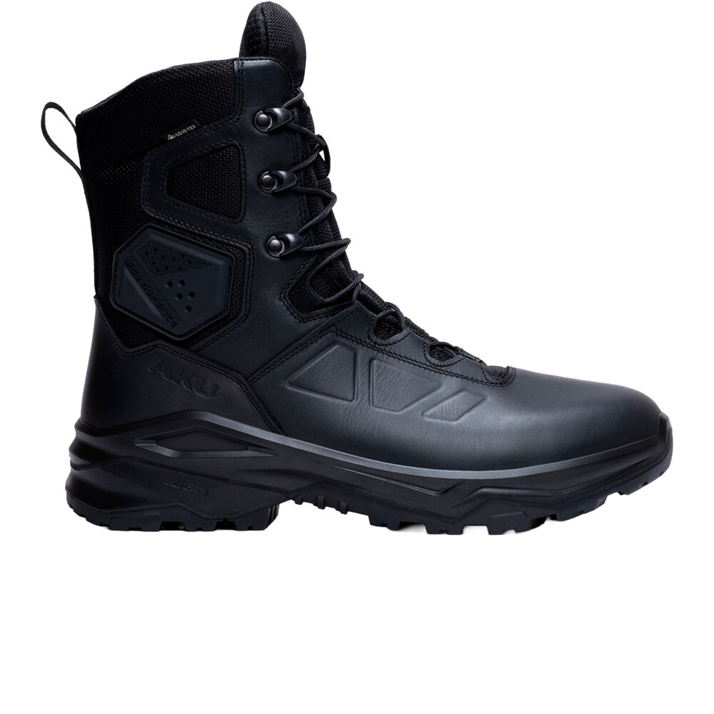 Aku bota montaña cuero hombre SENTINEL LTR GTX NEGRO lateral exterior