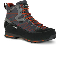 Aku bota montaña cuero hombre TREKKER LITE III GORE-TEX GRIS lateral interior