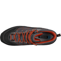 Aku bota montaña cuero hombre TREKKER LITE III GORE-TEX GRIS vista superior