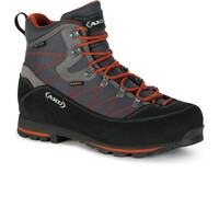Aku bota montaña cuero hombre TREKKER LITE III WIDE GORE-TEX GRIS lateral interior