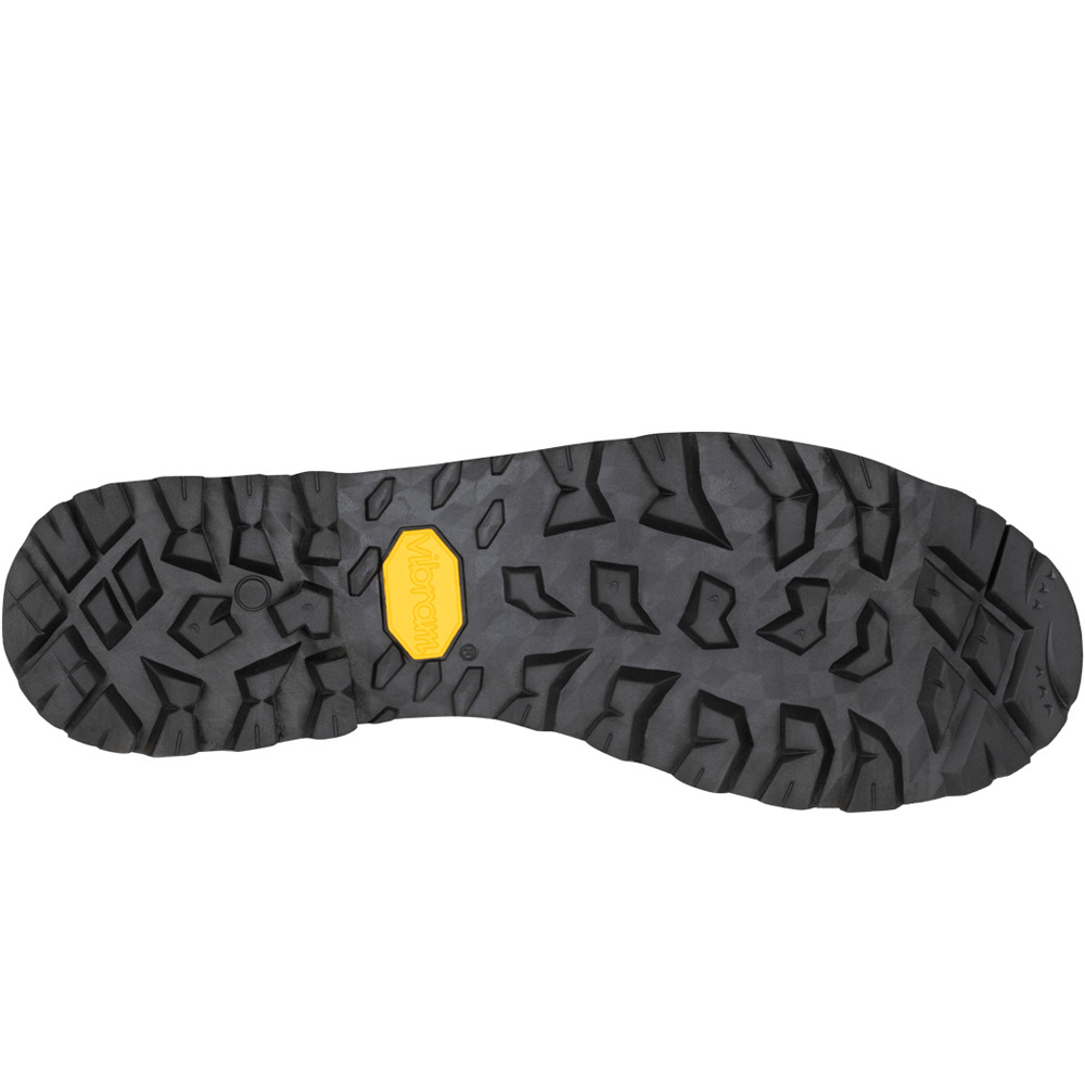 Aku bota montaña cuero hombre TREKKER LITE III WIDE GORE-TEX GRIS vista trasera